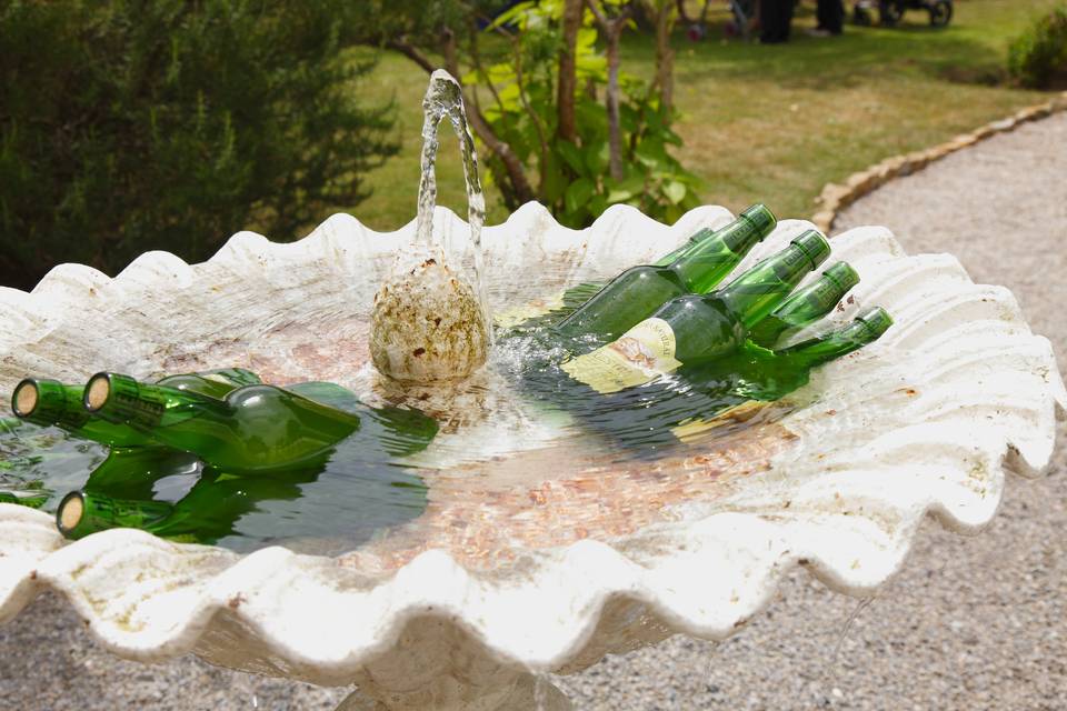 Fuente con sidra