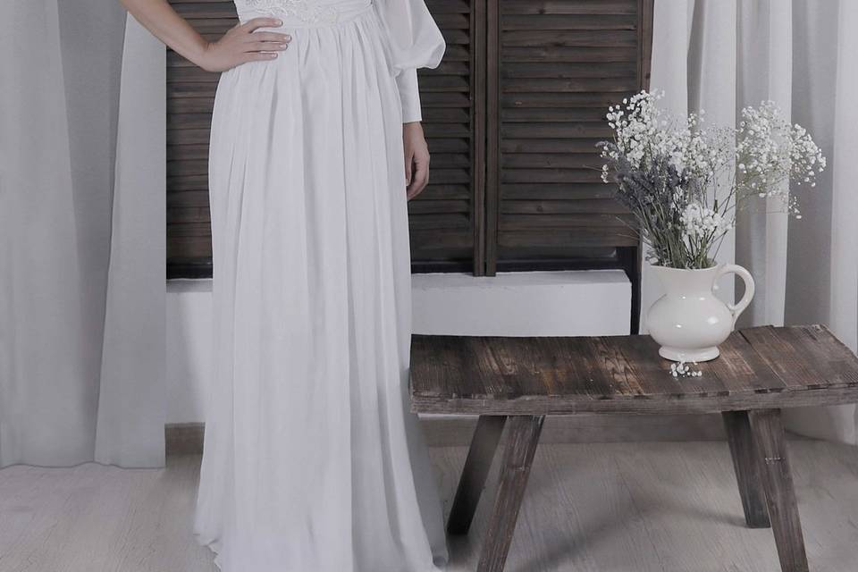 Vestido Martia novia