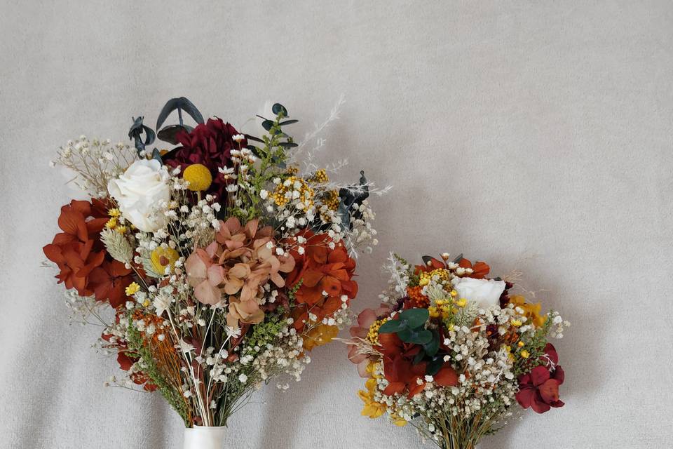Ramo de novia de otoño