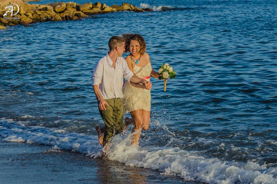 Preboda en la playa