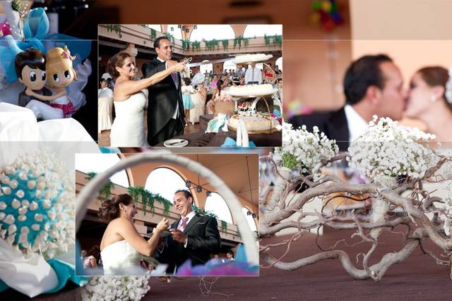 Montaje para el álbum