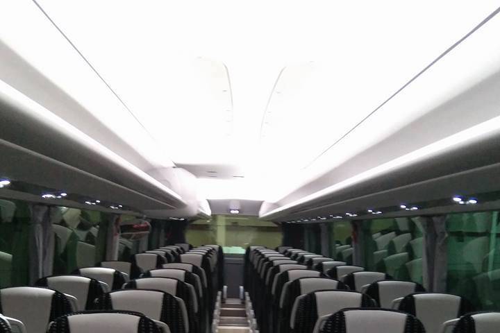 Interior del autobús