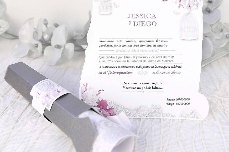 Invitación de boda