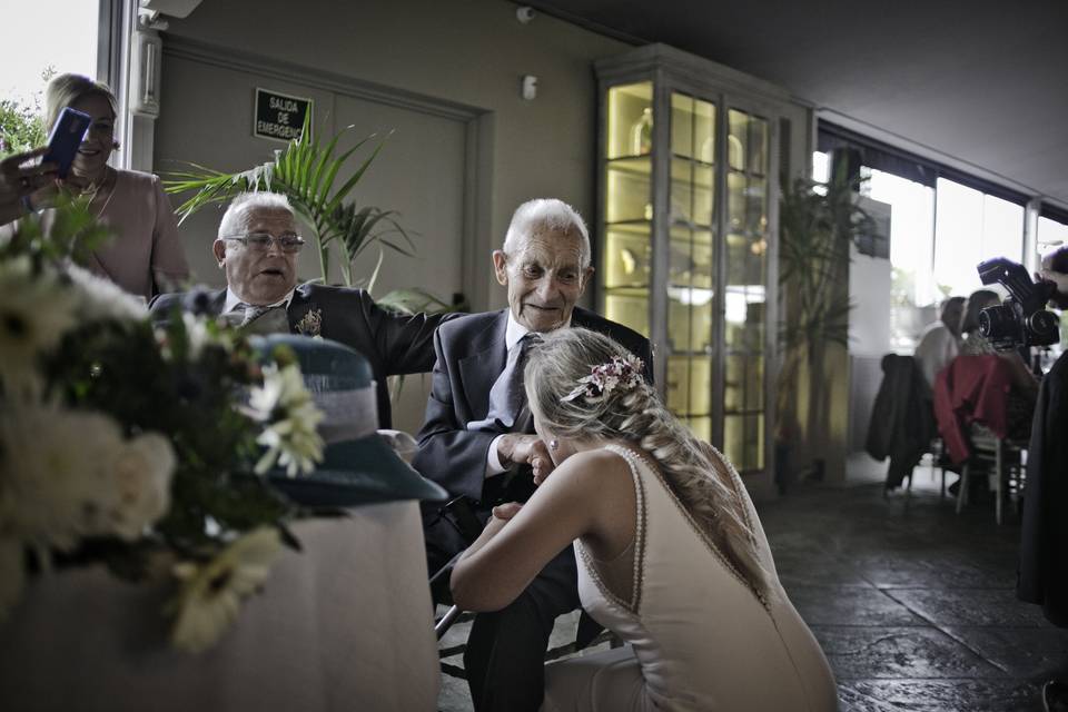 El abuelo de la novia