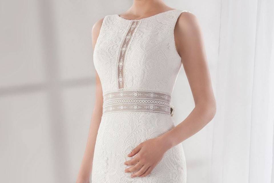 Vestido romántico