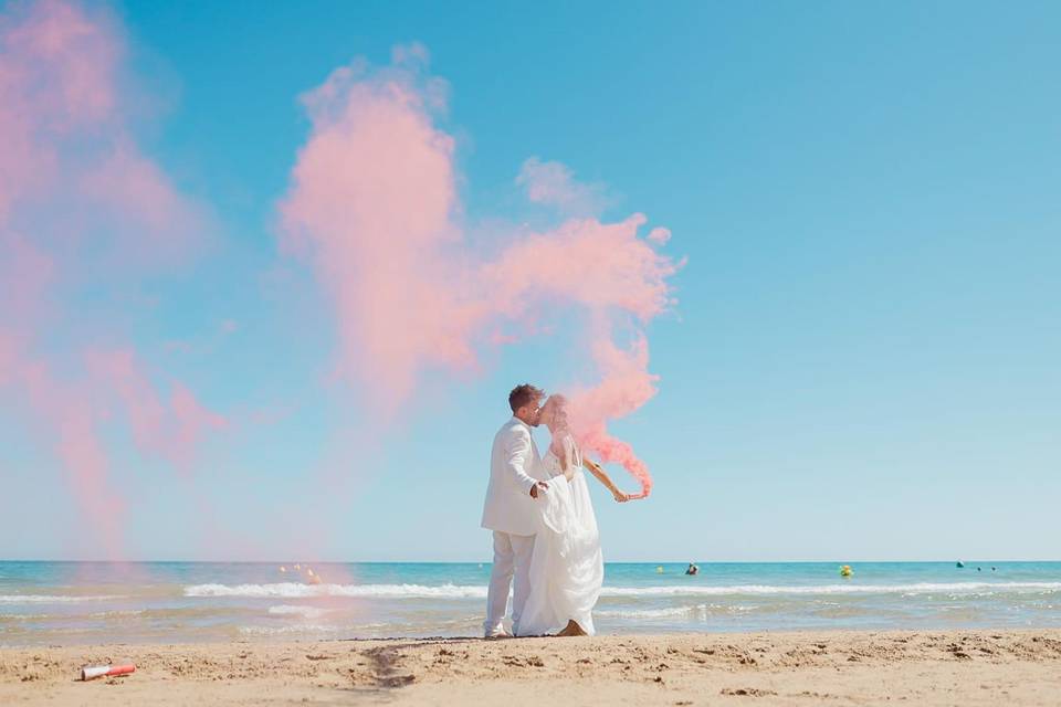 Boda en la playa