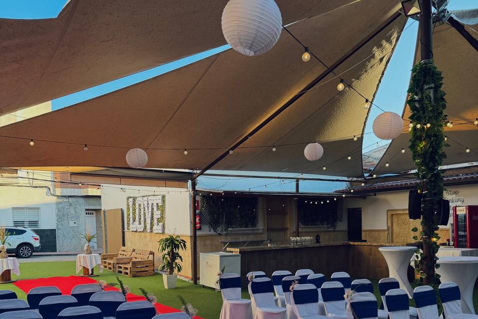 Terraza para ceremonia
