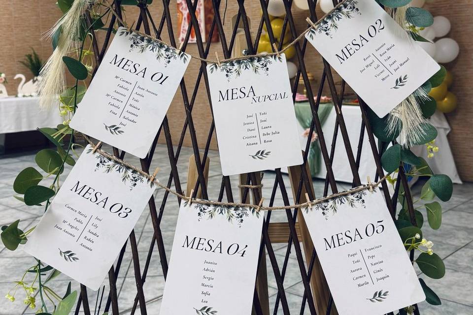 Seating chart