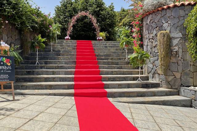 Escalera con arco