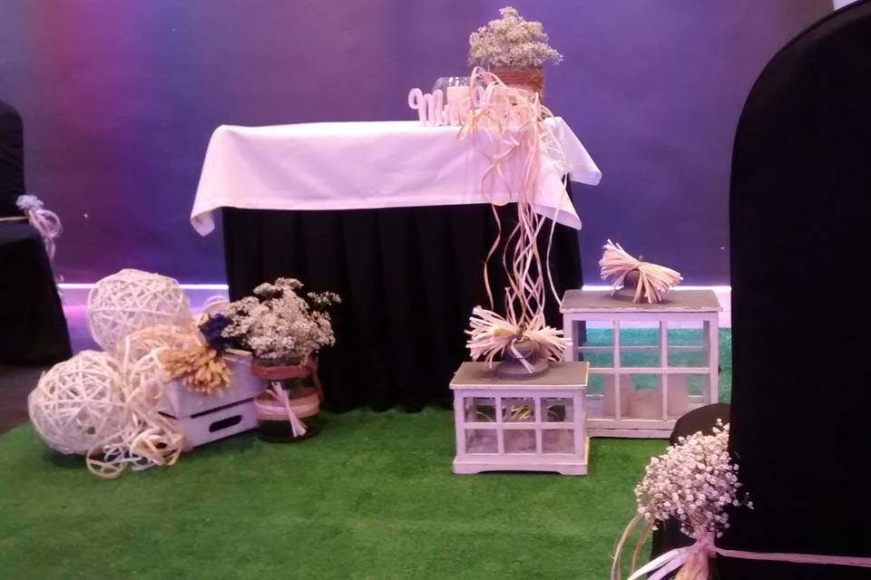 Decoración bodas civiles