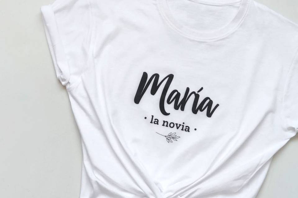 Camiseta despedida la novia