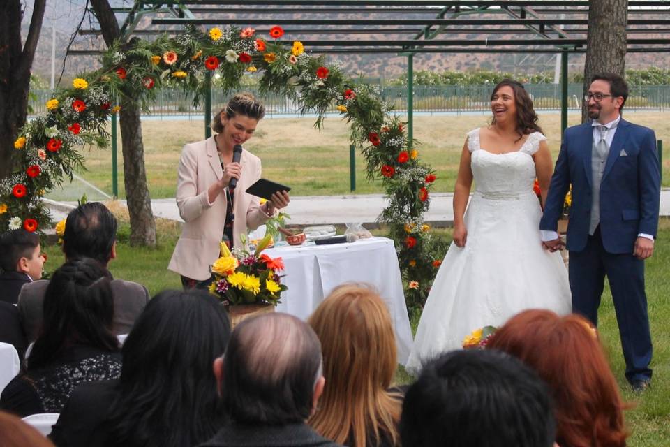 Ceremonia de Rosi y Marcelo