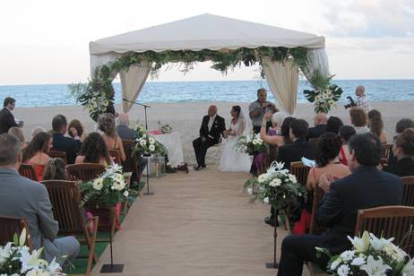 Durante una boda