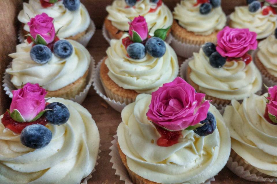 Cupcakes para boda