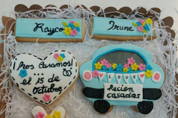 Catalogo galletas boda