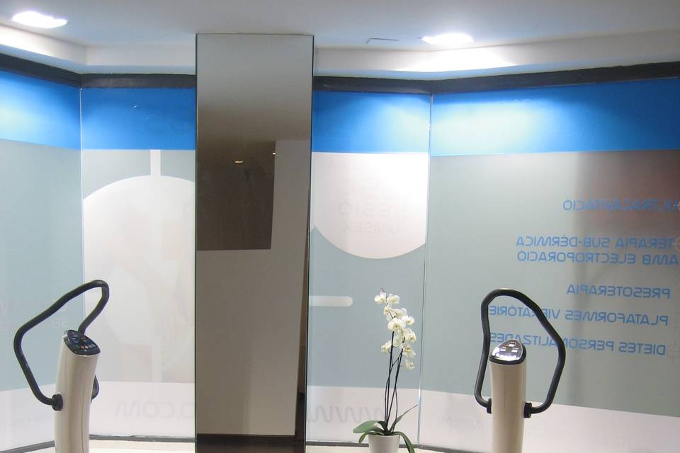Sala de máquinas vibratorias