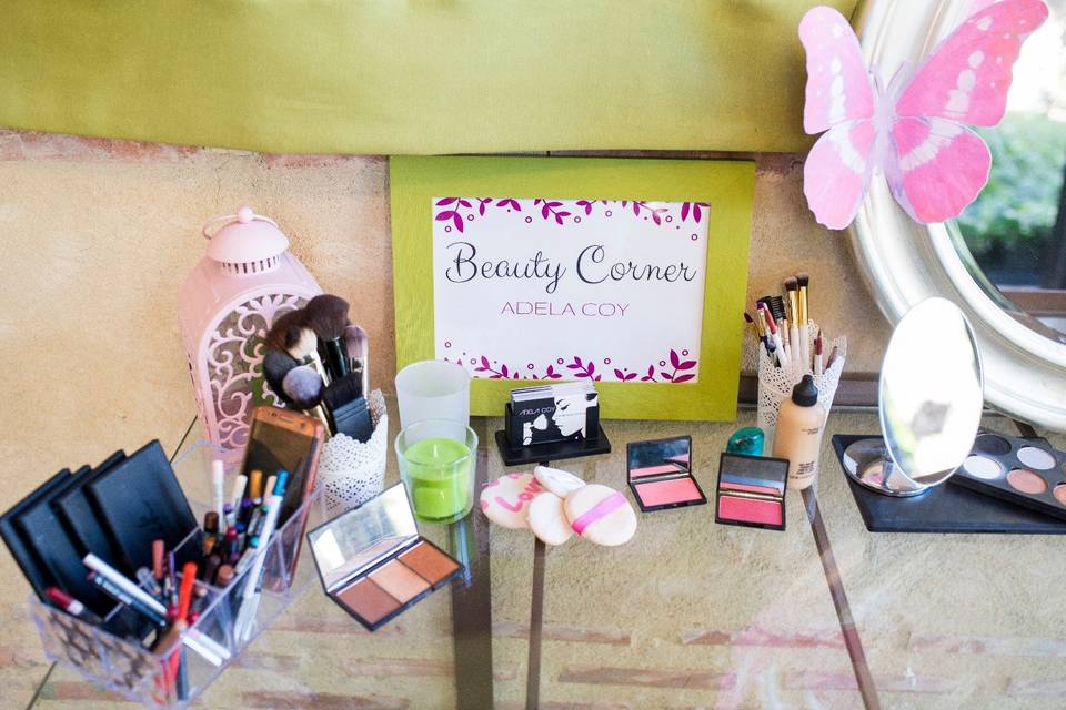 Beauty corner