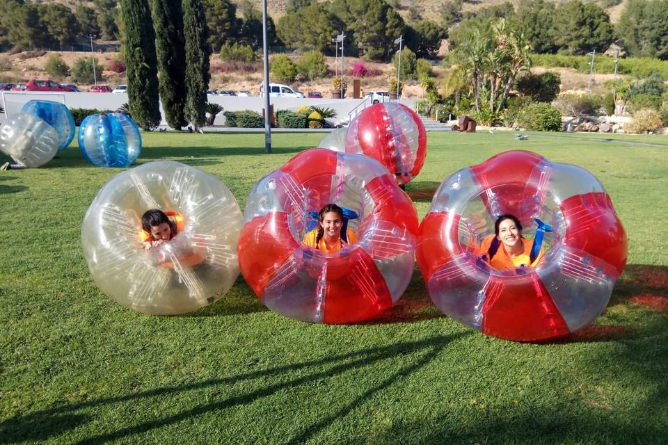 Fútbol en burbuja