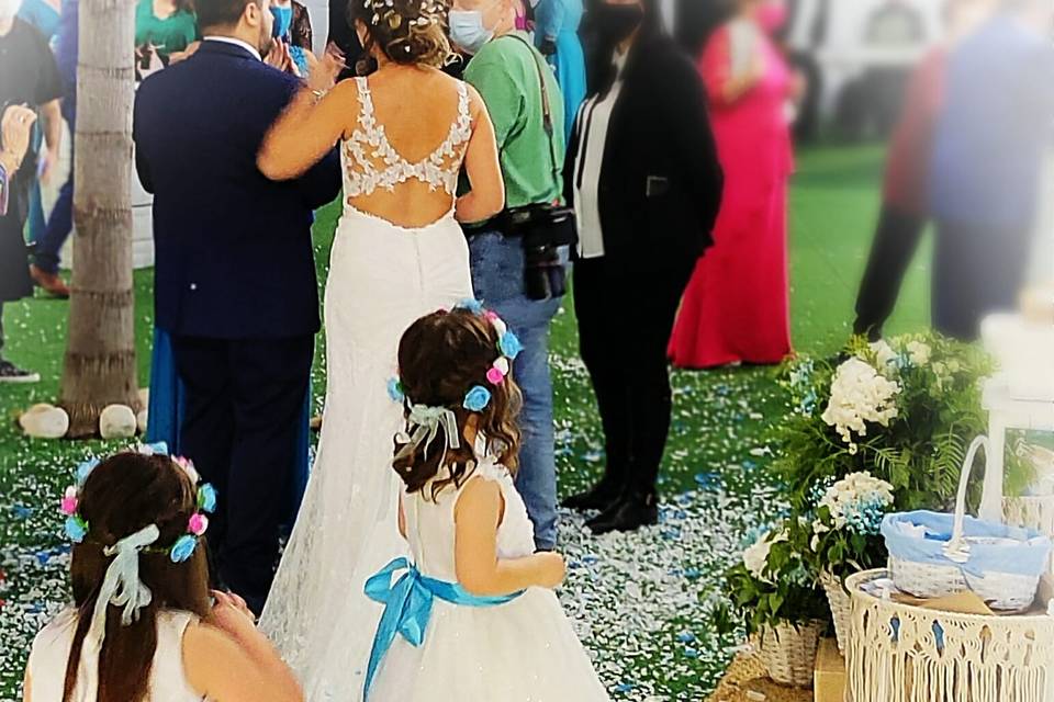 Boda en el jardín