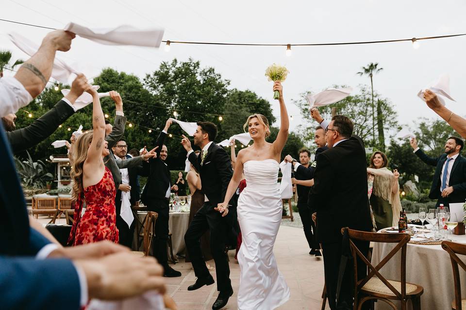 Entrada Banquete Novia