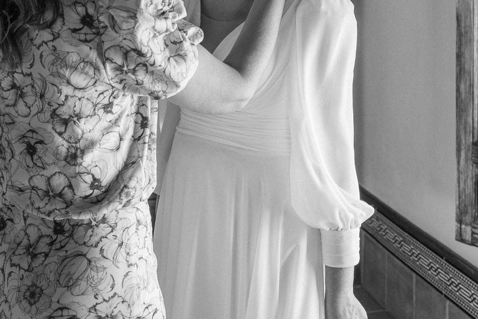 Preparación con la hermana