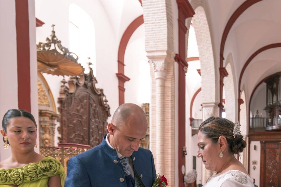 Puesta de anillos