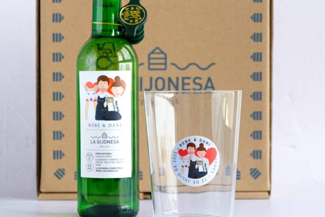 Mini Sidra Vaso personalizado