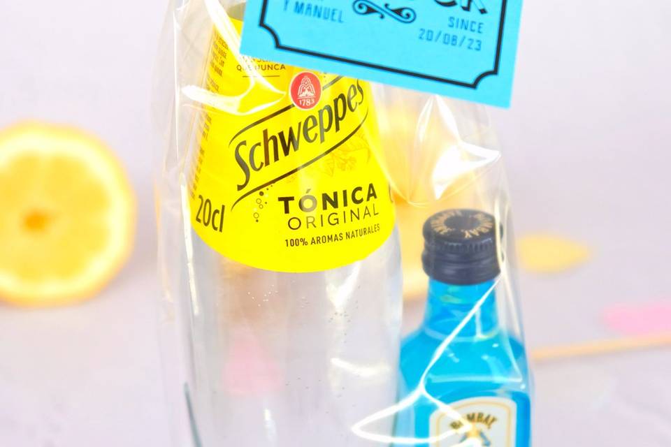 Gin Tonic pack para bodas