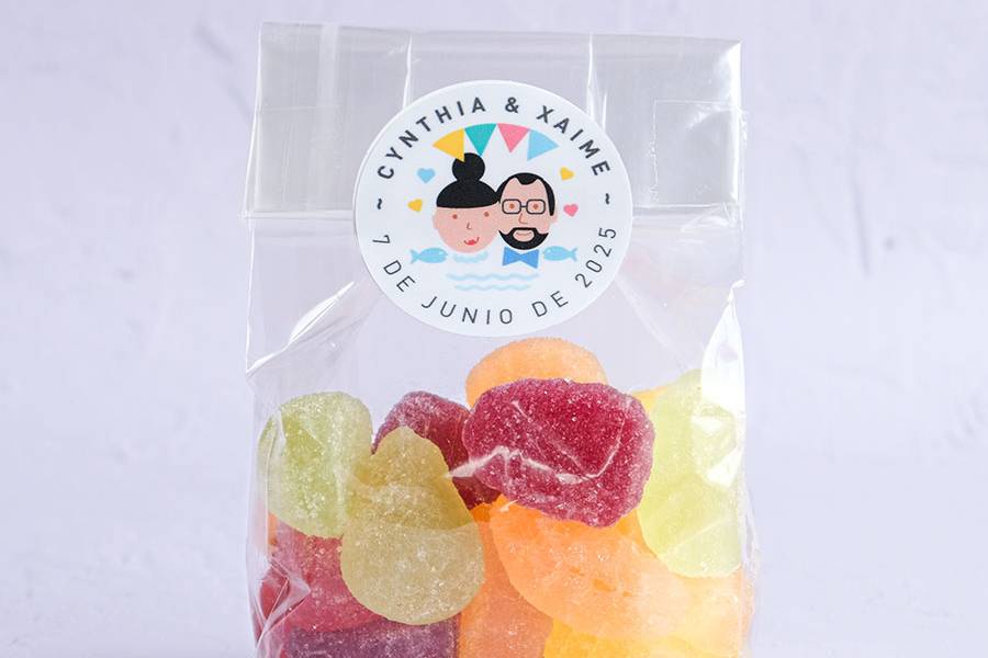 Gominolas artesanas bolsa