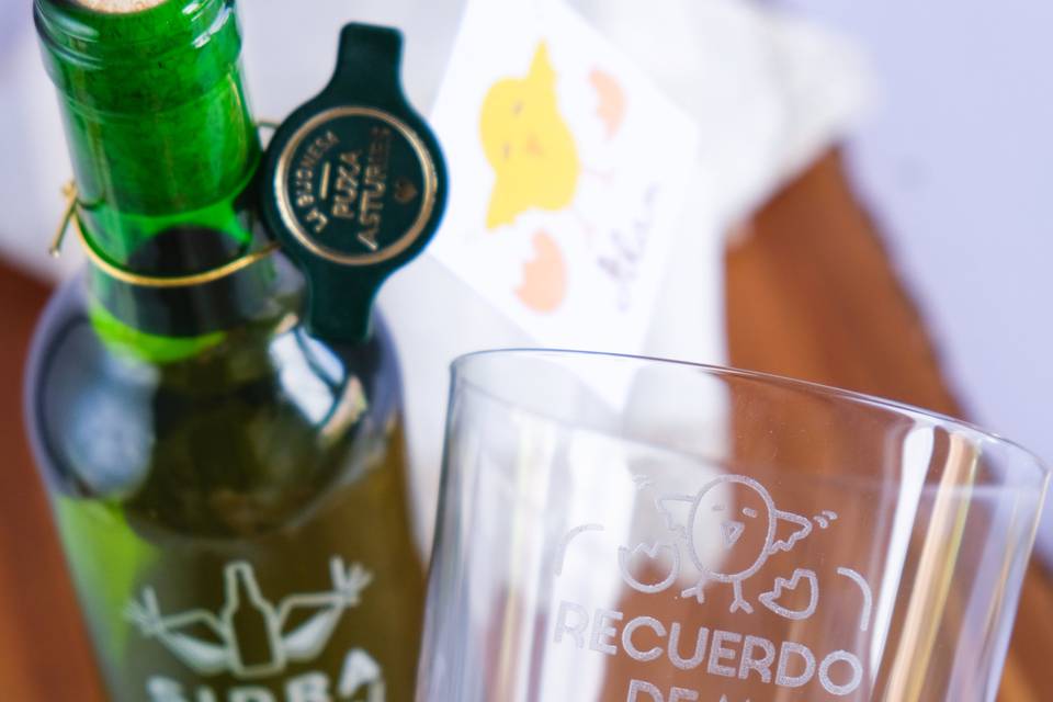 Vasos de Sidra personalizados