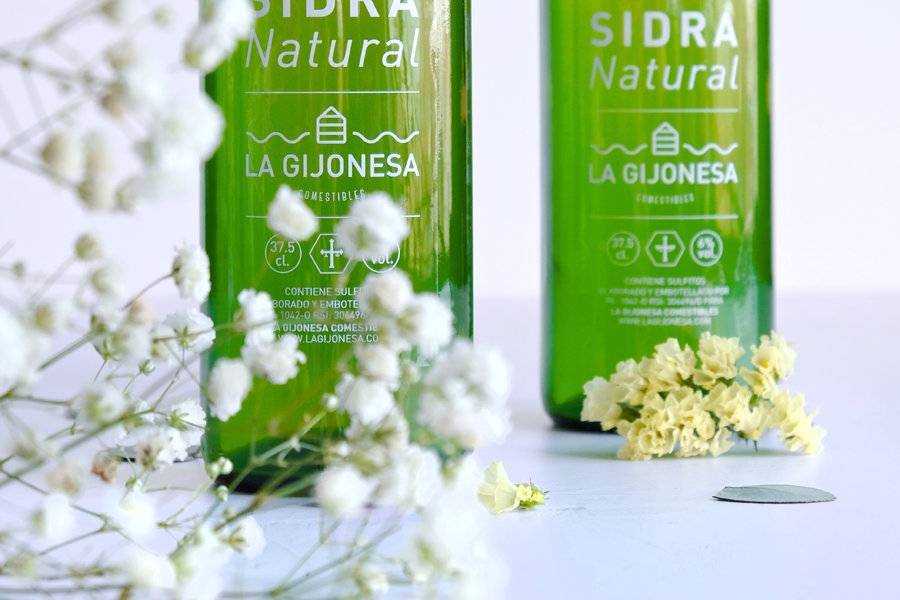 Botellas Sidra Mini bodas