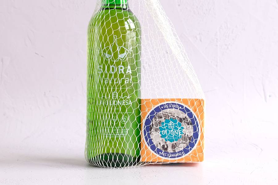 Mini botella de Sidra y Paté