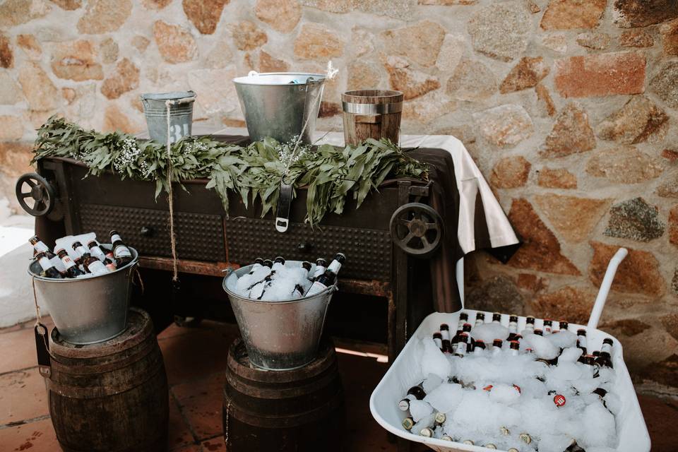 Buffet de cervezas