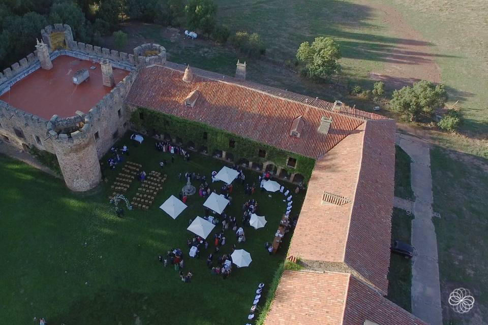 Vista de dron