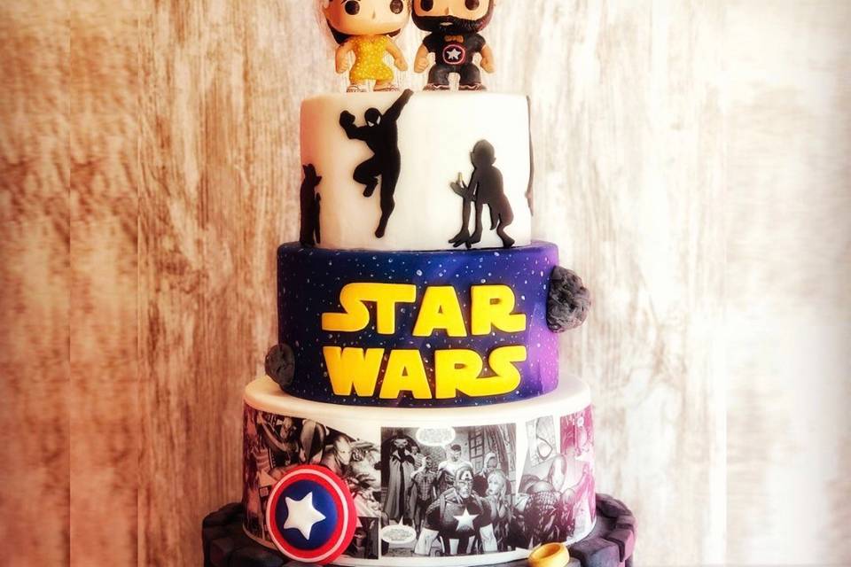 Heroes Wedding Cake