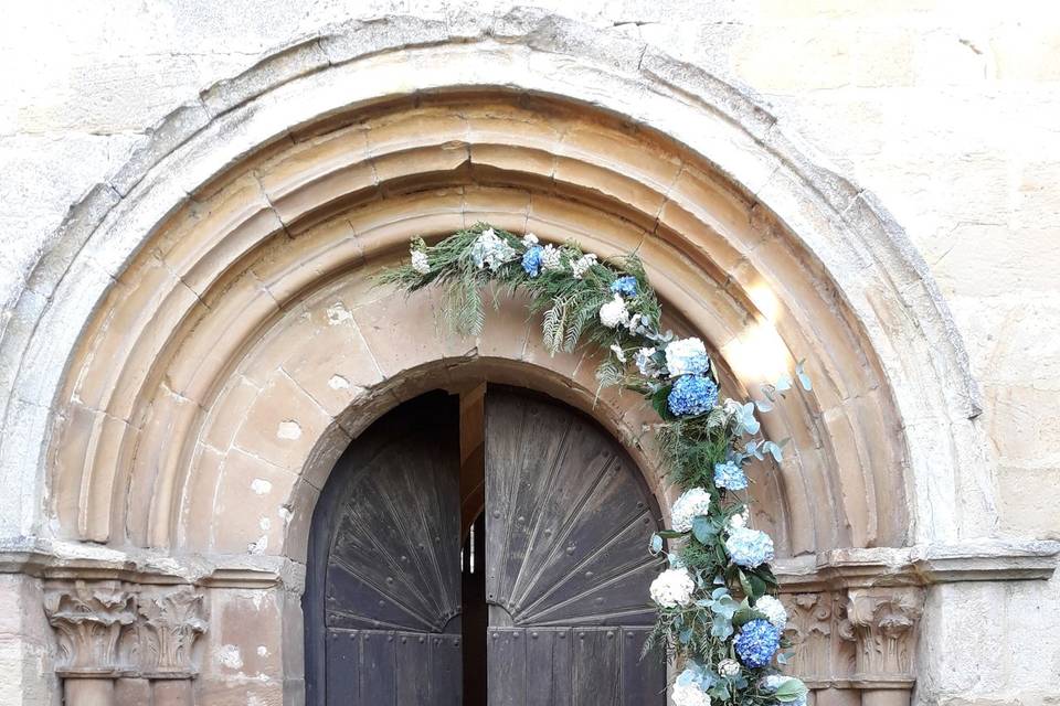 Semiarco de entrada