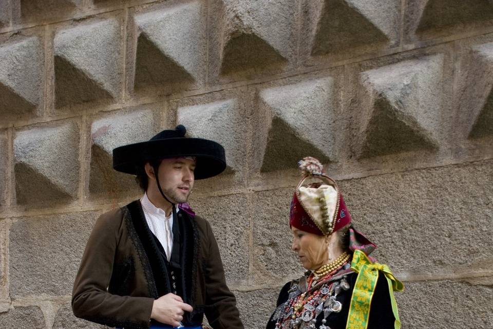 Indumentaria tradicional en Segovia