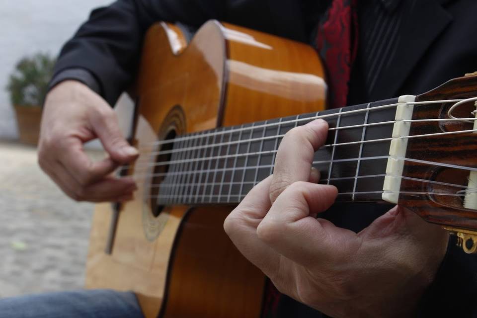 La guitarra de Javier Ruiz