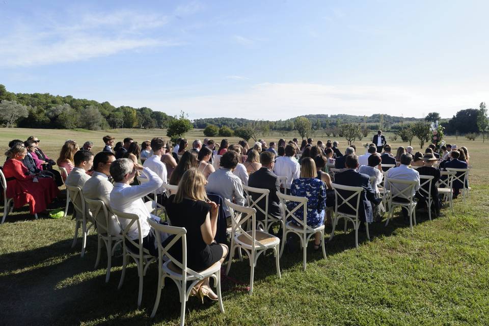Boda en los jardines