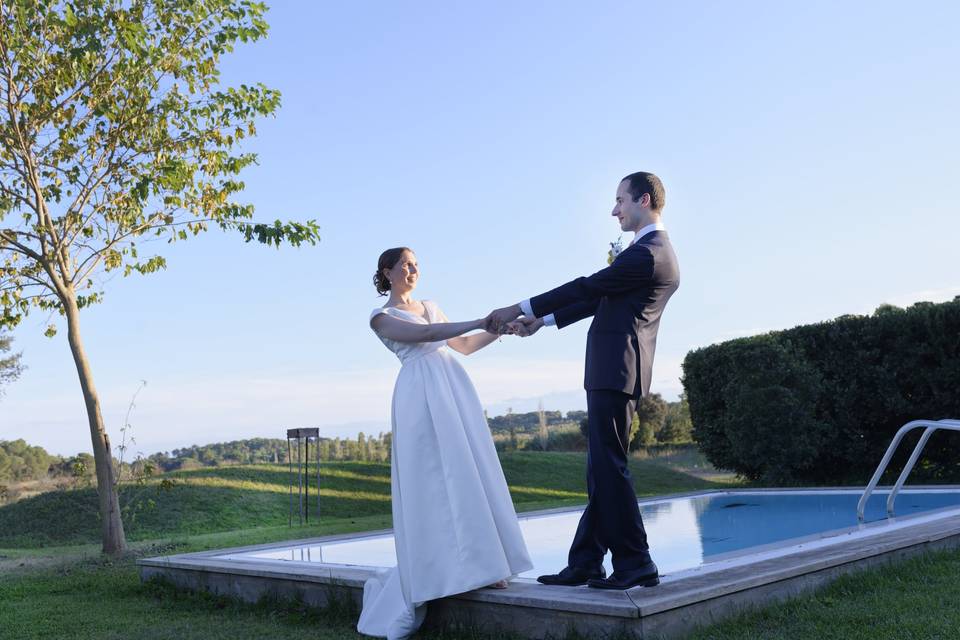 Boda en los jardines
