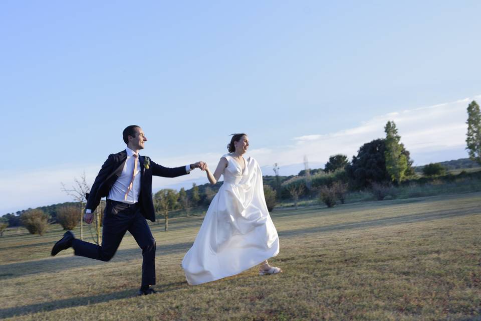 Boda en los jardines