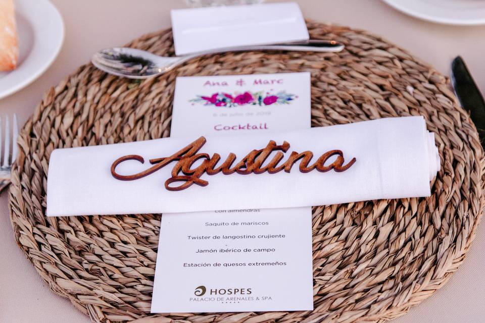 Detalle para invitados