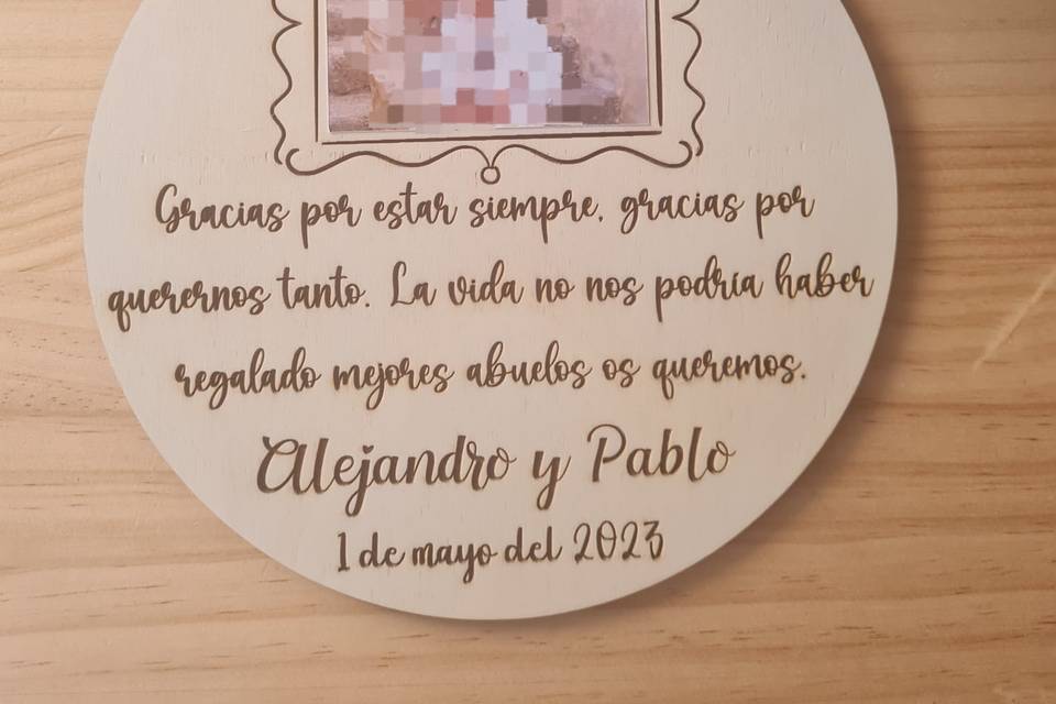 Placa dedicatoria