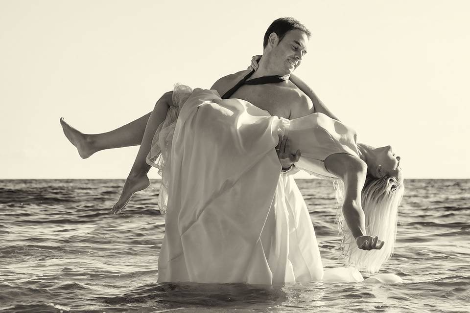 Trash the dress