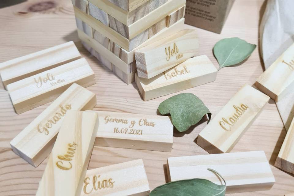 Jenga personalizado