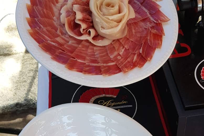 Jamón con melón