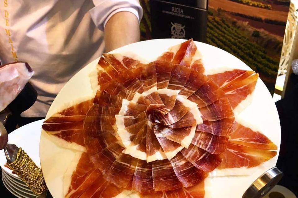 Jamón y espadas