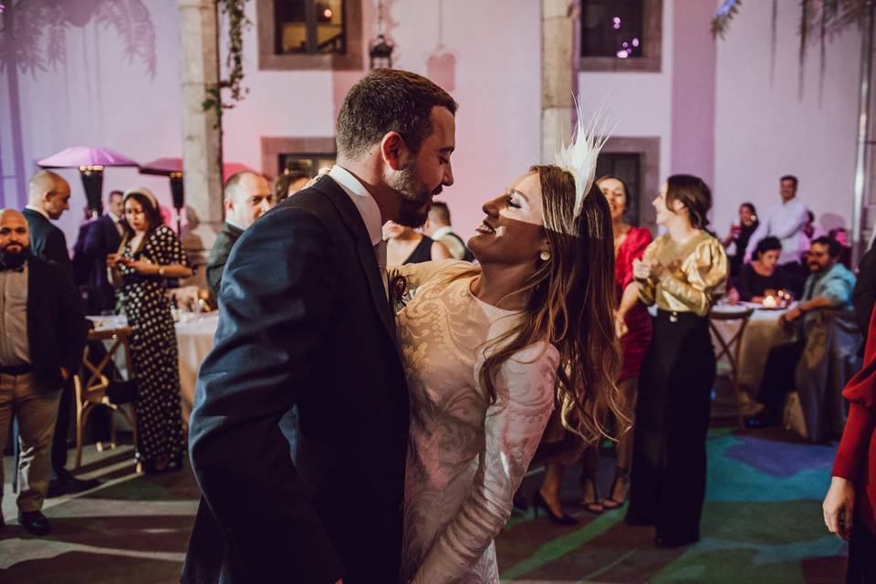 Boda en el Palacio de Moutas