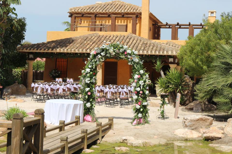 Ceremonia en la playa