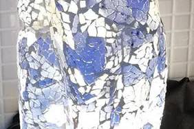 Lamparas de mosaico cristal